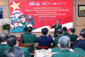 Gặp mặt các tướng lĩnh nhân dịp Kỷ niệm 81 năm thành lập Quân đội Nhân dân Việt Nam
