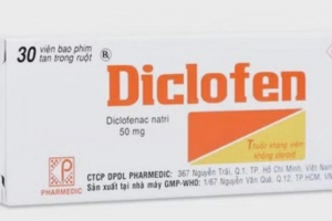 Bộ Y tế ra quyết định thu hồi thuốc Diclofen do vi phạm chất lượng mức độ 2