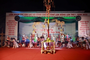 Lâm Đồng khai hội liên hoan cồng chiêng, tôn vinh di sản Tây Nguyên