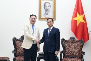 Phó Thủ tướng Bùi Thanh Sơn tiếp Phó Chủ tịch Tập đoàn Phongsupthavy (Lào)