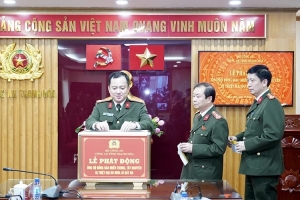 Công an Thanh Hóa phát động ủng hộ đồng bào miền Trung, Tây Nguyên khắc phục hậu quả thiên tai