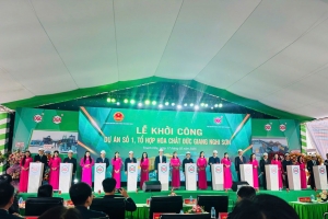 Thanh Hóa: Dòng dự án công nghiệp mới thúc đẩy tăng trưởng mạnh mẽ
