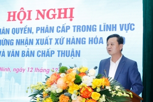 Phân quyền, phân cấp trong cấp giấy chứng nhận xuất xứ hàng hóa và văn bản chấp thuận
