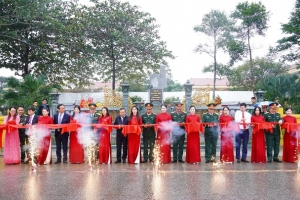 Khánh thành công trình tưởng niệm liệt sĩ Anh hùng lực lượng vũ trang nhân dân Kiều Ngọc Luân