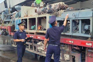 Ngành Hải quan yêu cầu tăng cường kiểm soát nhập khẩu máy móc, thiết bị đã qua sử dụng