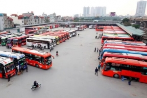 Hà Nội tăng khoảng 150 xe khách phục vụ người dân dịp Tết Dương lịch 2026
