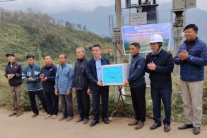 Điện Biên: Điện lưới quốc gia lan tỏa đến 132 hộ dân vùng cao trước thềm năm mới