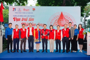Tuần lễ hồng EVN lần thứ XI đóng góp 10.864 đơn vị máu