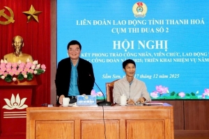Thanh Hóa: Tổng kết phong trào công nhân, viên chức, lao động và hoạt động Công đoàn năm 2025