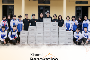Xiaomi hoàn tất sứ mệnh cải tạo điểm trường vùng cao sau thiên tai
