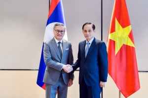 Tham vấn Chính trị cấp Bộ trưởng Ngoại giao Việt Nam- Lào lần thứ 12