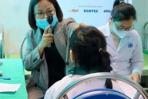 Hưng Yên: Phẫu thuật miễn phí cho trẻ có khuyết tật về mắt
