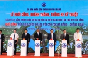 Đà Nẵng: Khởi công nút giao 537 tỷ đồng nối QL14B và cao tốc Đà Nẵng - Quảng Ngãi