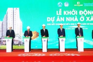 Đà Nẵng: Khởi công hai dự án nhà ở xã hội gần 2.000 căn hộ cho người lao động