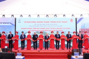 EVN khánh thành Nhà máy Thủy điện Hòa Bình mở rộng