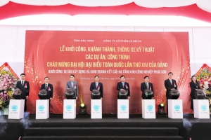 Bắc Ninh: Khởi công xây dựng hạ tầng Khu công nghiệp Phúc Sơn