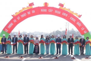 Lạng Sơn thông xe kỹ thuật Dự án nâng cấp Quốc lộ 4B - Động lực phát triển kinh tế, xã hội