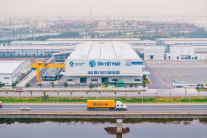 Tôn Việt Pháp khánh thành Nhà máy Thép cán nguội số 2