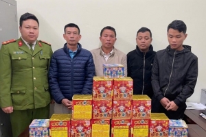 Nghệ An: Phối hợp tuần tra, Công an phường Thái Hòa thu giữ 21 kg pháo nổ