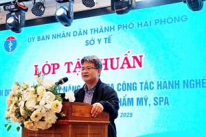 Hải Phòng: Tập huấn kỹ năng kiểm tra công tác hành nghề y dược tư nhân