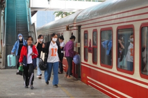 Vận tải khách đường sắt tăng trưởng rõ nét trong năm 2025