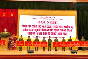 Công an tỉnh Quảng Ninh phát động phong trào thi đua Vì an ninh Tổ quốc năm 2026