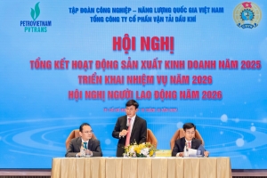 PVTrans: Tổng kết hoạt động sản xuất, kinh doanh năm 2025, triển khai nhiệm vụ 2026
