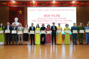Bắc Ninh: Phường Võ Cường triển khai nhiệm vụ công tác năm 2026