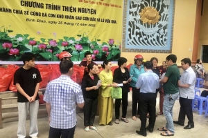 Gia Lai: Thêm 200 suất quà hỗ trợ đồng bào vùng bão lũ
