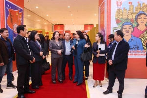 Phó Chủ tịch nước kiểm tra công tác chuẩn bị Đại hội Thi đua yêu nước toàn quốc lần thứ XI