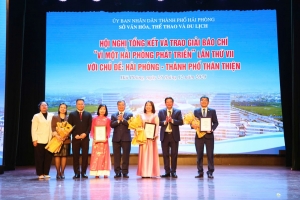 Tổng kết, trao Giải báo chí “Vì một Hải Phòng phát triển” lần thứ VII