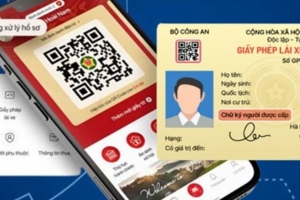 Giải pháp xuất trình giấy phép lái xe điện tử qua ứng dụng VNeTraffic khi chờ cấp bản cứng dạng thẻ PET