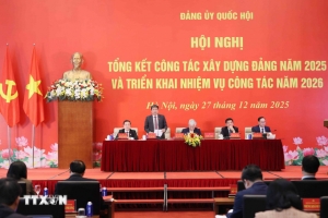 Đảng bộ Quốc hội đoàn kết, chủ động, nỗ lực hoàn thành xuất sắc nhiệm vụ
