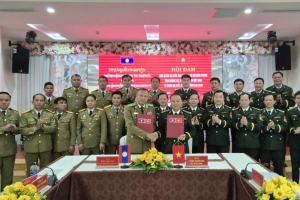 Đẩy mạnh hợp tác, giữ vững an ninh biên giới Quảng Trị - Salavan