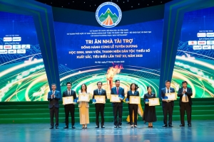 Agribank nhiều năm đồng hành Lễ Tuyên dương học sinh, sinh viên, thanh niên dân tộc thiểu số xuất sắc, tiêu biểu