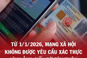 Luật Bảo vệ dữ liệu cá nhân chính thức cấm các mạng xã hội yêu cầu ảnh chụp căn cước để xác thực tài khoản
