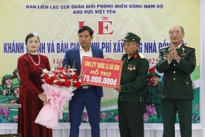 Bắc Ninh: Khánh thành nhà đồng đội tặng thương binh