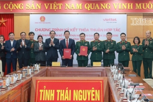 Thái Nguyên và Viettel ký kết thỏa thuận hợp tác về chuyển đổi số giai đoạn 2026 - 2030