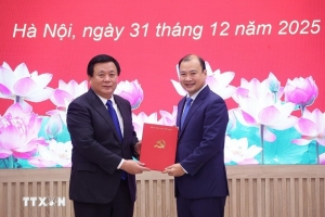 Ông Lê Hải Bình làm Phó giám đốc Học viện Chính trị Quốc gia Hồ Chí Minh
