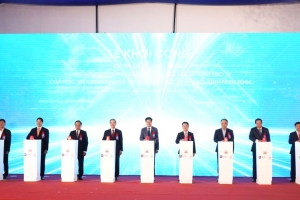 Khởi công dự án xây dựng cơ sở đào tạo Học viện Ngân hàng tại Khu Đại học Nam Cao