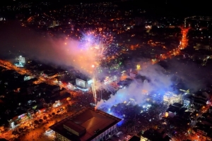 Sôi động đêm Countdown chào đón năm mới 2026 tại Quảng Trị