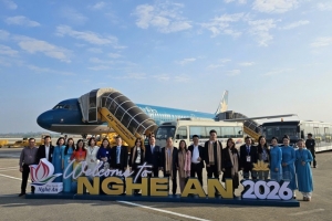Nghệ An đón khoảng 350 nghìn lượt khách dịp Tết Dương lịch 2026