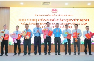 Cà Mau sắp xếp đơn vị sự nghiệp công lập, tinh gọn bộ máy