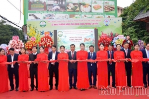 Phú Thọ ra mắt Trung tâm phân phối nông sản xanh Sáng Nhung