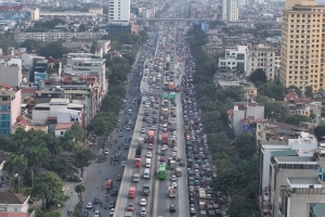 Cấm xe tải trên 10 tấn vào vành đai 3 từ 12h đến 24h hôm nay