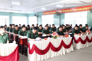 Khai mạc tập huấn khung huấn luyện chiến sĩ mới năm 2026