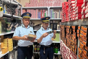 Quản lý thị trường Hà Tĩnh tổng lực siết chặt hàng lậu dịp sát Tết Nguyên đán 2026