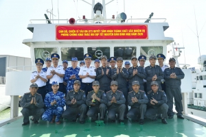 Xây dựng bản lĩnh, củng cố quyết tâm cho cán bộ, chiến sĩ làm nhiệm vụ trực tết Nguyên đán 2026 trên biển