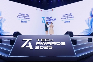 Amway nhận giải thưởng 'Thương hiệu Máy lọc nước nổi bật của năm'