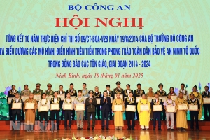 Ninh Bình triển khai kế hoạch tổng kết phong trào toàn dân bảo vệ an ninh Tổ quốc năm 2025